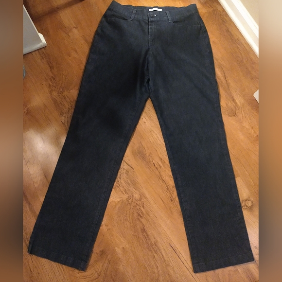 Women's Lee Relaxed Fit At The Waist blue denim 10Long Jeans pant👖 - Picture 4 of 6